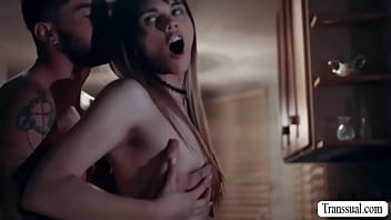 Ts Slut Let Stepbro Bareback Her Wet Ass