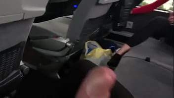 Blowjob In The Bus With Creampie