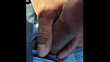 Bbc Hlywdjay Public Big Latino Cock Flashing And Masturbation With Verbal Homemade Pov Cumshot In Car - Almost Got Caught