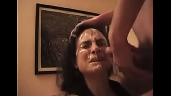 Milf Not Happy With Facial Blast