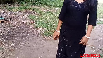 Black Clower Dress Bhabi Sex In A Outdoor ( Official Video By Localsex31)