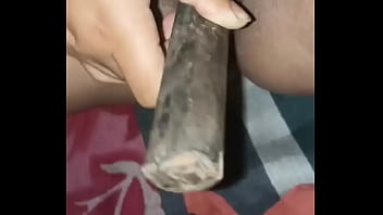 Indian Sexy Horny Wife Muterbate With Big Hard Dildo