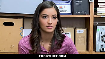 Repeat Thief Caught Again And Fucked In Back Room