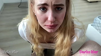 Stuped Student Couldn_t Pass The Test And Got A Dick In Her Mouth