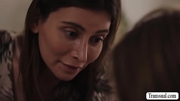 Shemale Stepmom Bang Her Horny Stepteen