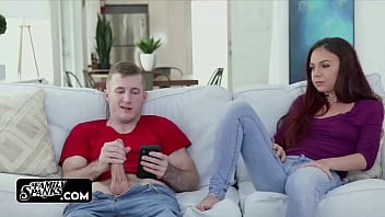 Amateur Boy Needs His Step Sister For Motivational Strenght While Studying Maths