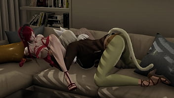 Mush-oku Tensei Hilda And Ghislaine In A Futa Scene