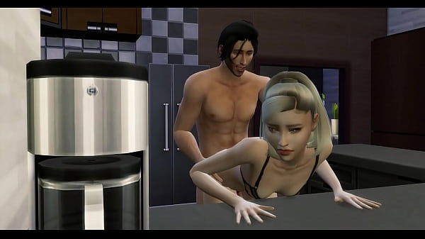 Fucking My Girlfriend In Their Kitchen - 3d Hentai