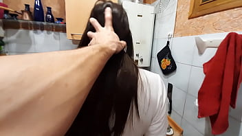 Sudden Rough Sex In The Kitchen