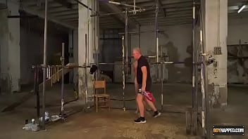 Mature Sebastian Kane Torments Skinny Bound Gay Jesse Evans