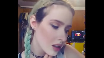 What Is Her Name? Gorgeous Blonde Showing Hairy Armpits In Webcam!