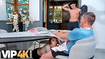 Daddy4k. Cream For Her Pancake