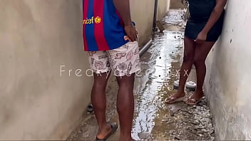 Ebony Girl Gets Caught And Fucked While Playing In The Rain (watch Full Video On Xvideos Red)