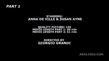 What A Gape #1, Anna De Ville _ Susan Ayn Balls Deep Anal, Dap, Anal Fisting, Buttrose, Creampie Swallow Gio1524 - anal, blowjob, lingerie, deep-throat, czech, american, cum-swallowing, beauty, ass-to-mouth, piss, d - Video 2647668