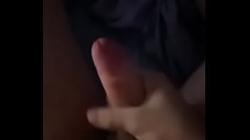 Wanking While Watching Lesbian Porn