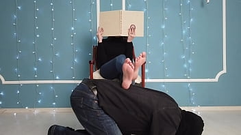 Girl' Foot Play On My Back