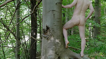 Nude Forest Masturbation By Road