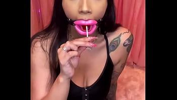 Slut With Oral Fixation Loves Lollipops