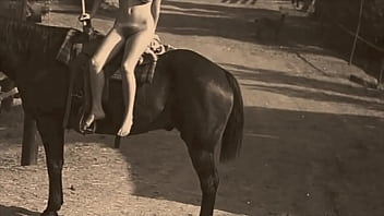 Dark Lantern Entertainment Presents - hairy, retro, animals, horse, vintage, beast, hairy-pussy, natural-tits, horses, beastial, zoologica - Video 1599019