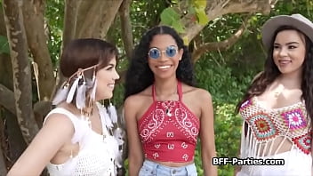 Hippie Hitchhikers Sharing My Dick For Picking Them Up