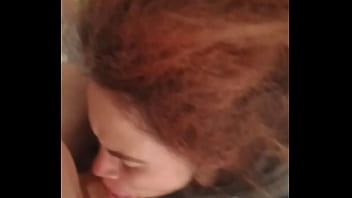 Mujer Indigente Bebiendo Todo Mi Semen