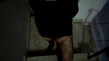 Sissy Kat Vestida En Motel