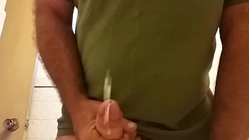 Jerking Off My Big Cock And Shooting A Huge Cumshot For You