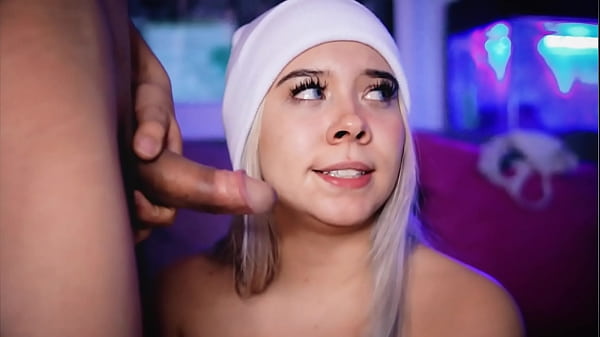 Chubby Blonde Loves Her Stepbrother' Cock