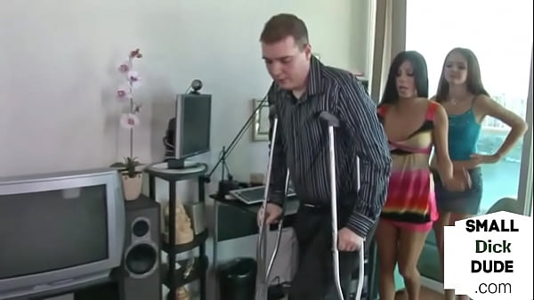 Femdom Teens Jerk And Humiliate Small Penis In 3some