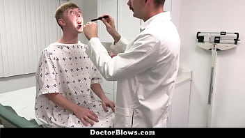 Twink Patient Wants His Favorite Doctor' Special Treatment Again - Johnny B, Andrew Powers - Doctorblows