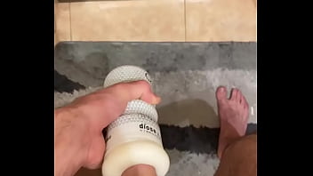 Cums On Bathroom Door