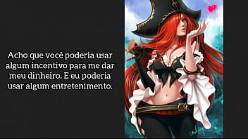 Joi Hentai Br Pt Miss Fortune( Anal, Dados, Humilha__o, Cbt, Cei, Piss Play, Finais Alternativos)(tradu__o)