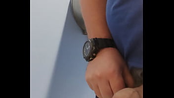 Stroking ín Hipermarket