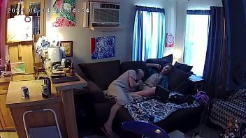 Cabin Cam Shows Slutty Air Bnb Rental Host Sucking Cock