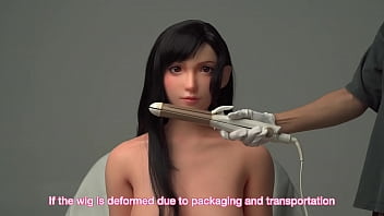 Game Lady Doll Tifa Lockhart Silicone Sex Doll Unboxing Video