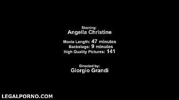 My First Dp, Angelle Christine Try For The First Time To Handle 2 Cocks. Painfull Anal Sex, First Dp And Double Facial Gl015