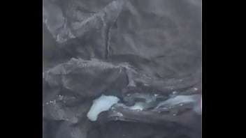 Wife' Panties - cumshot, handjob, homemade, masturbation, horny, soloboy - Video 1578187