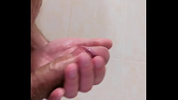 Masturbating In The Bathroom - cum, cock, masturbation, dick - Video 1576476