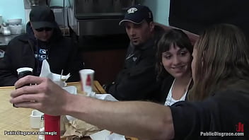 Babe Fucked In Public Restaurant
