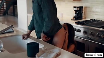 Shemale Stepmom Barebacks Hunk Stepson