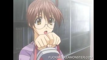 Anime Babe Gets Facialized