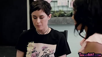 Lesbian Ebony Babe Fingers N Licks Hairypussy Facesitting Gf