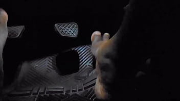 The Moment Driver Touches Gas Pedal With Toes