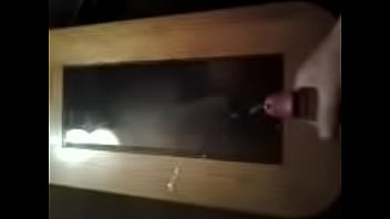 Me Stroking My Cock Until I Blow A Load All Over The Table