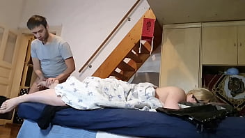 Horny Stepson Cumming On His Mothers Feet Secretly In Front _hidden_ Cam (she Know Everything)