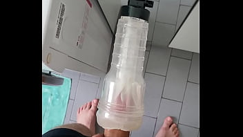 Ragazzo Gay Scopa La Sua Flashlight Fino A Venire