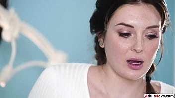 Adultmovs.com - Busty Brunette Confesses Feelings To Bff