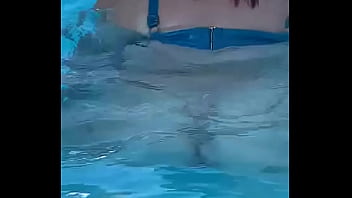 My Wife Swimming Bottomless