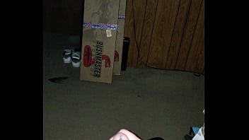 Me Sitting In A Chair Jerking Off