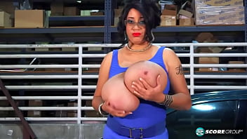 Big Ass Black Titties - ebony, solo, big-tits - Video 1548151